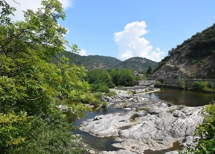 In Ardeche Near Chateau De Ventadour Fabras